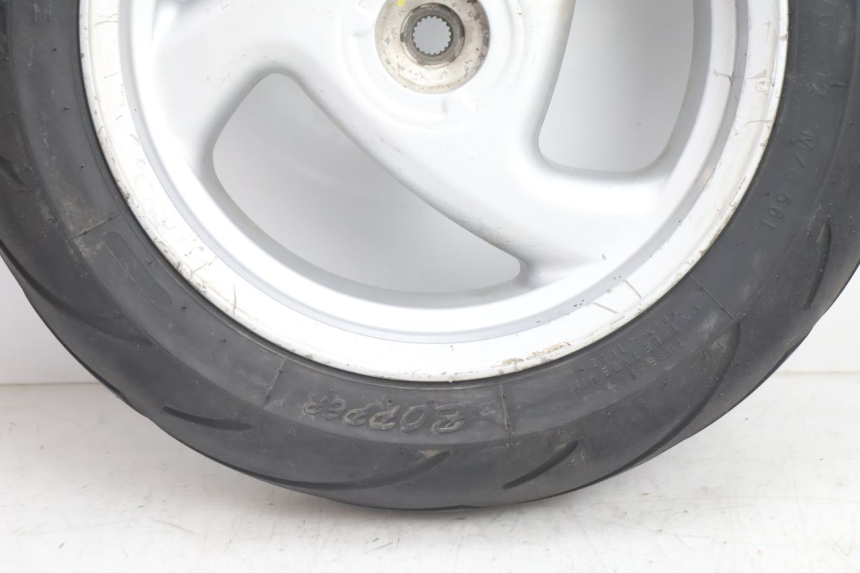 photo de LLANTA TRASERA Y NEUMÁTICO PEUGEOT VIVACITY 50 (2004 - 2009) - Zoom estado de uso