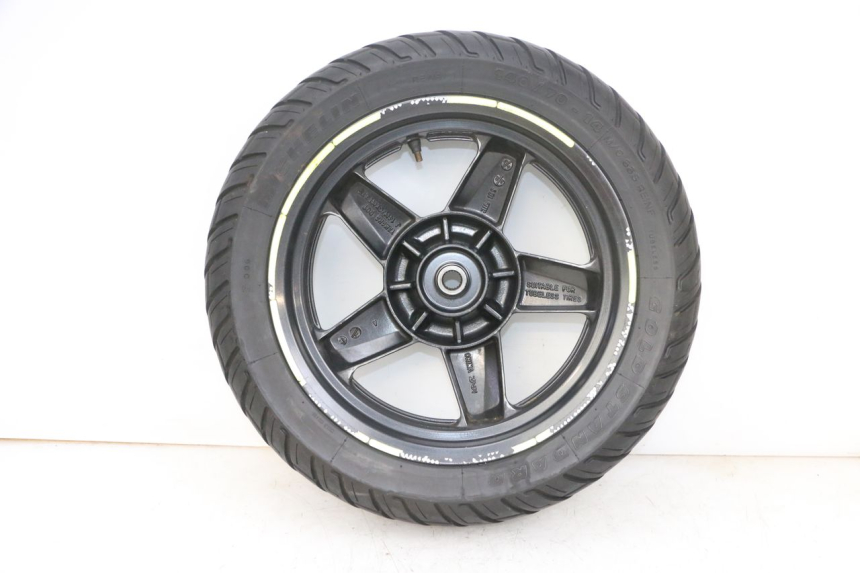 photo de LLANTA TRASERA Y NEUMÁTICO YAMAHA XMAX X-MAX 125 (2006 - 2009) - Recambio usado revisado