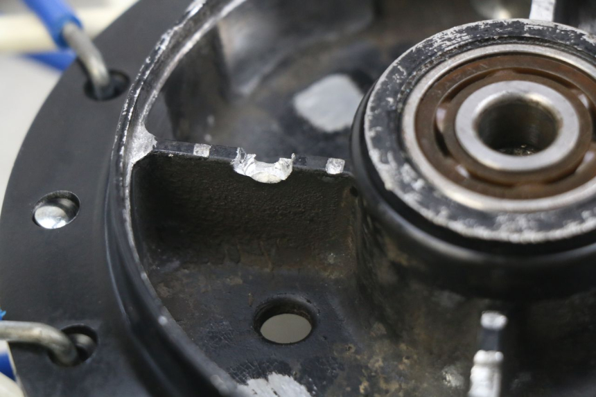 photo de LLANTA TRASERA JIANSHE COYOTE 80 - Primer plano técnico