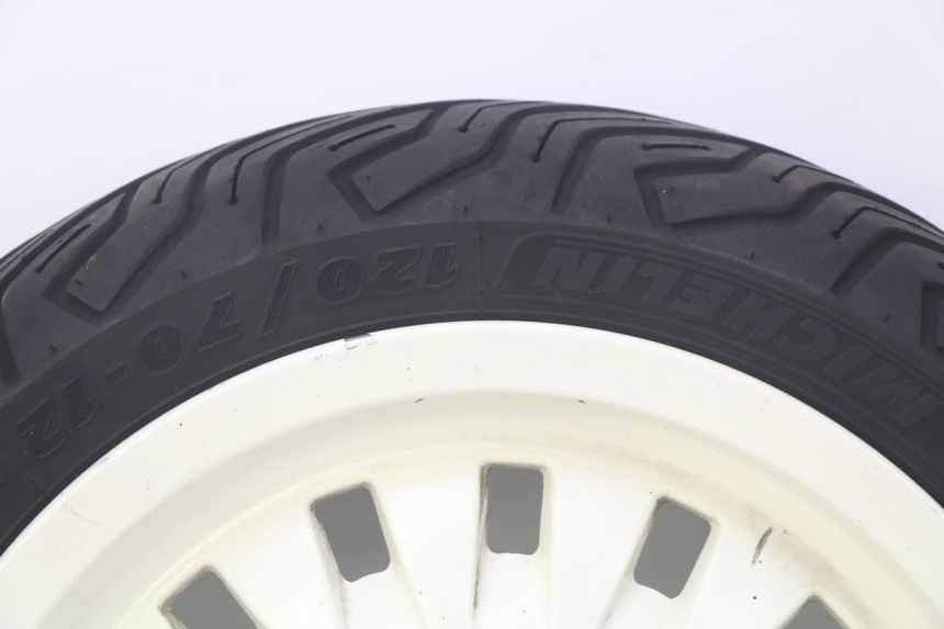 photo de LLANTA TRASERA PEUGEOT DJANGO 2T 50 (2014 - 2019) - Estado de la superficie y material