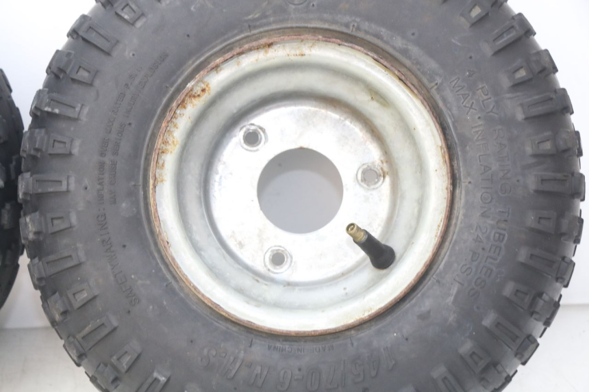 photo de LLANTA TRASERA CHINESE QUAD ENFANT ATV PUMA 50 - Marcados y referencias originales