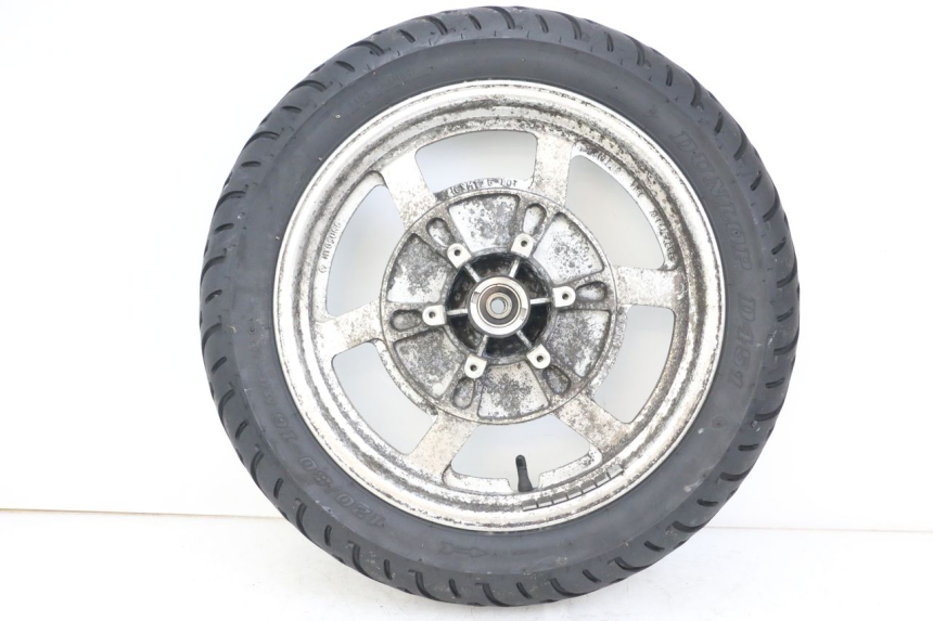 photo de Llanta delantera HYOSUNG GV AQUILA 125 (2000 - 2009) - Primer plano técnico