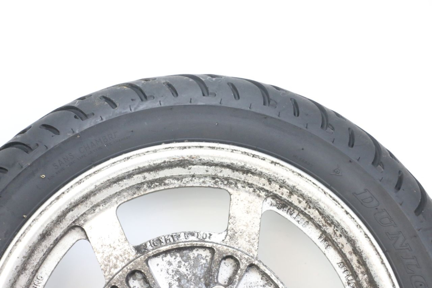 photo de Llanta delantera HYOSUNG GV AQUILA 125 (2000 - 2009) - Detalles de los puntos de fijación