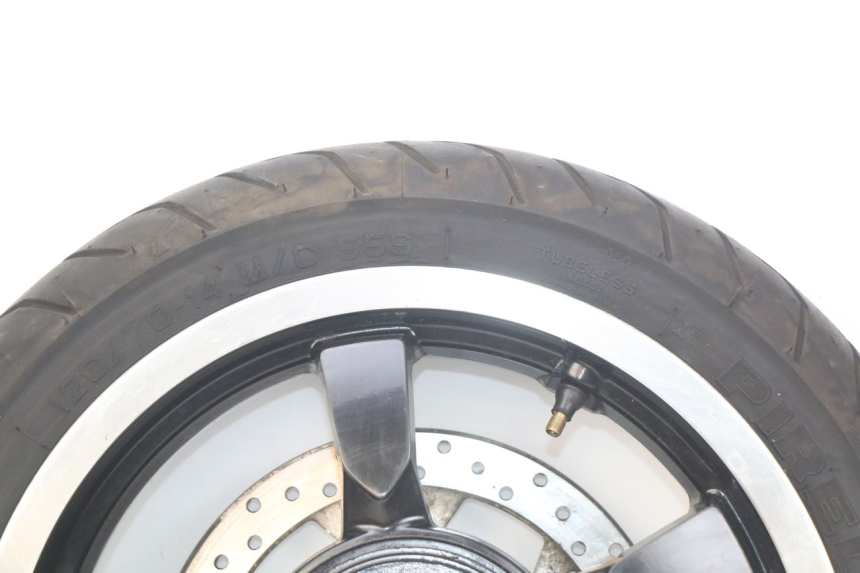 photo de LLANTA DELANTERA PEUGEOT SATELIS 125 (2010 - 2012) - Marcados y referencias originales