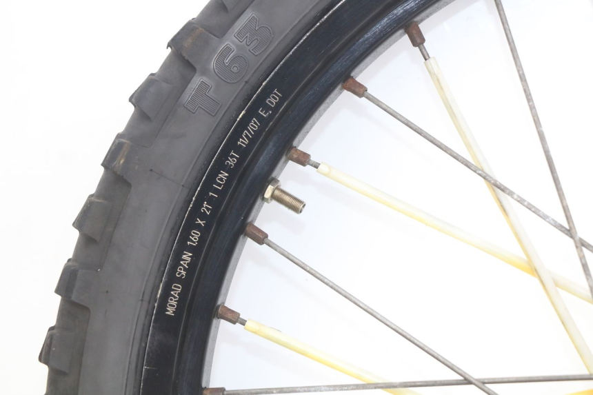 photo de LLANTA DELANTERA PEUGEOT XP6 50 (2006 - 2011) - Recambio usado revisado