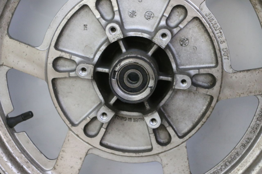 photo de LLANTA DELANTERA Y NEUMÁTICO HYOSUNG GV AQUILA 125 (2000 - 2009) - Marcados y referencias originales