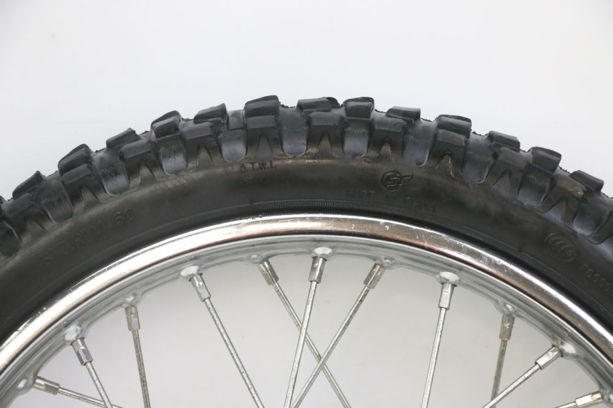 photo de LLANTA DELANTERA Y NEUMÁTICO HONDA CRF-F CRF F 110 (2019 - 2022) - Inspección visual detallada