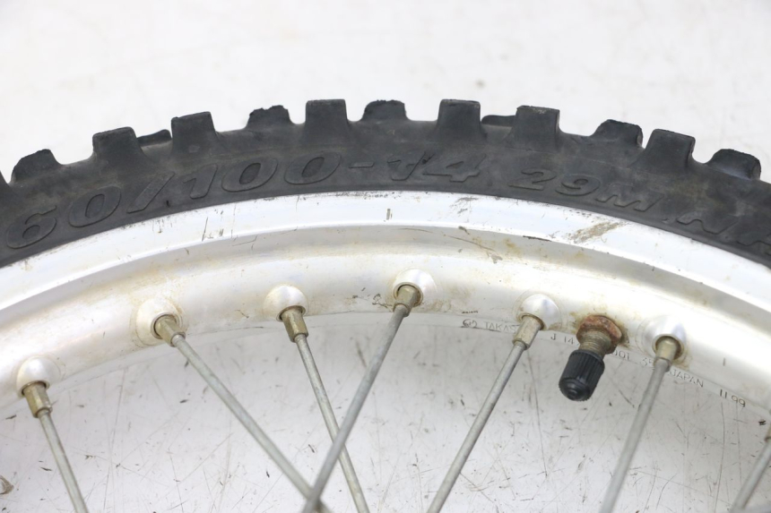 photo de LLANTA DELANTERA Y NEUMÁTICO KAWASAKI KX 65 (2000 - 2019) - Recambio usado revisado