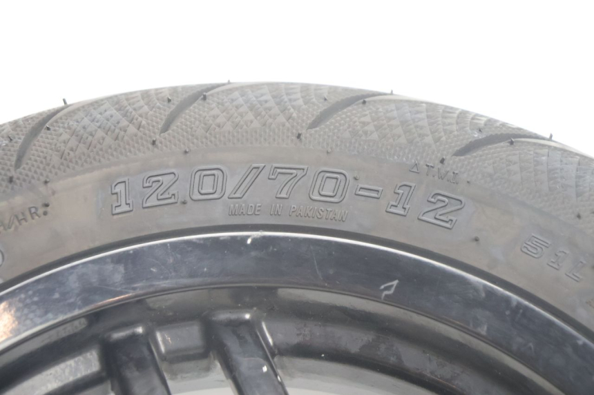 photo de LLANTA DELANTERA Y NEUMÁTICO PEUGEOT LUDIX BLASTER 50 (2006 - 2014) - Zoom sobre los componentes