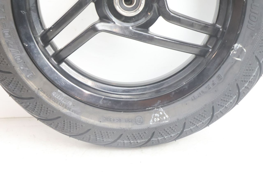 photo de LLANTA DELANTERA Y NEUMÁTICO PEUGEOT LUDIX BLASTER 50 (2006 - 2014) - Zoom estado de uso