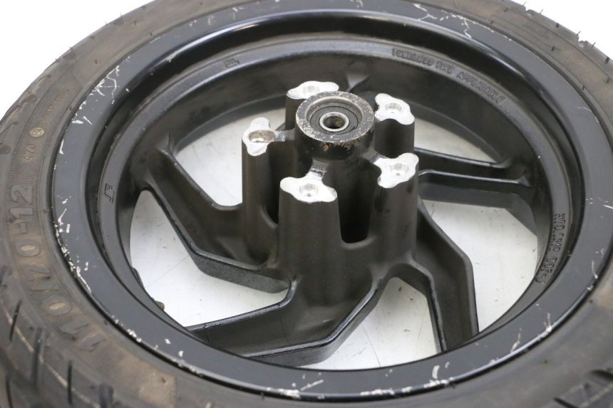 photo de LLANTA DELANTERA Y NEUMÁTICO SYM ORBIT III 3 4T 50 (2021 - 2025) - Zoom estado de uso