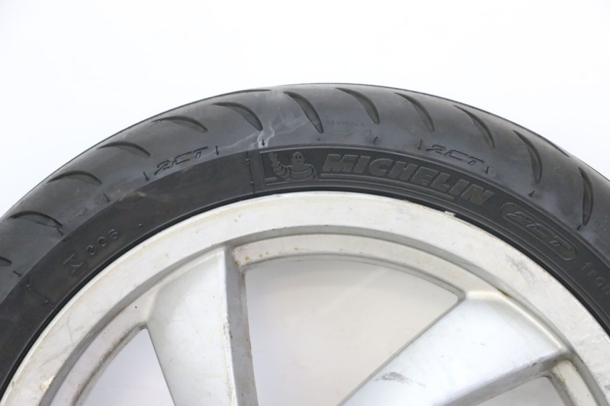 photo de LLANTA DELANTERA Y NEUMÁTICO PEUGEOT CITYSTAR 125 (2011 - 2017) - Marcados y referencias originales