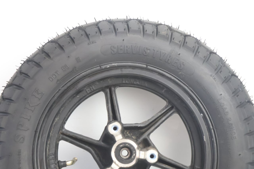 photo de LLANTA DELANTERA Y NEUMÁTICO TNT MOTOR ROMA 10' 2T 50 (2011 - 2018) - Detalles de los puntos de fijación