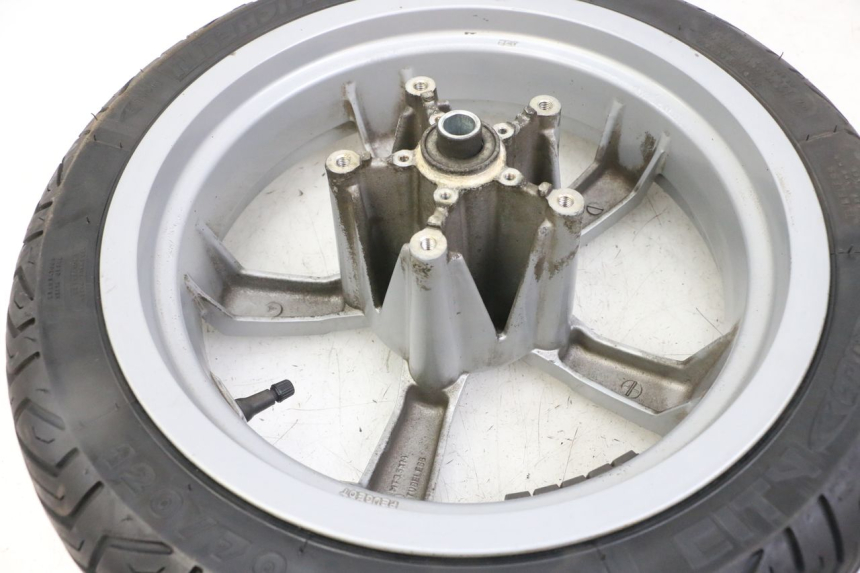 photo de LLANTA DELANTERA Y NEUMÁTICO PEUGEOT SATELIS 125 (2013 - 2018) - Zoom estado de uso