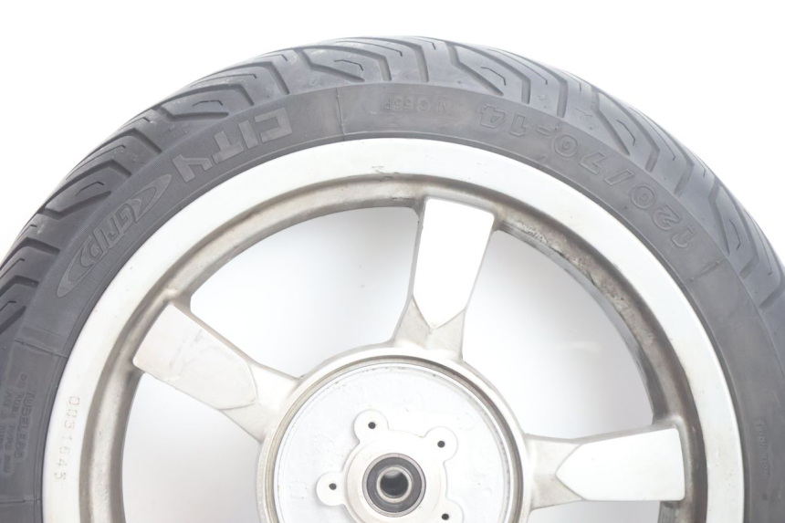 photo de LLANTA DELANTERA Y NEUMÁTICO PEUGEOT SATELIS 125 (2006 - 2009) - Detalle de la pieza