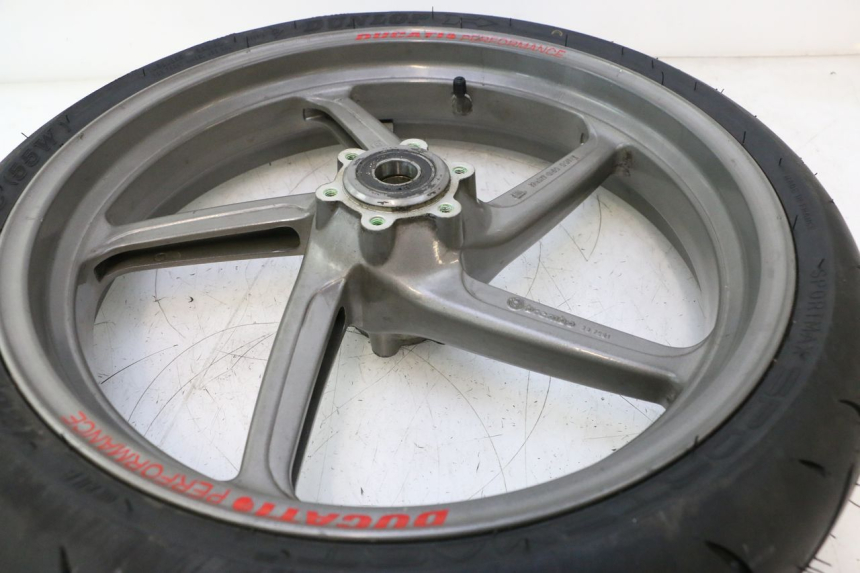 photo de LLANTA DELANTERA Y NEUMÁTICO DUCATI SS IE DS CARENEE 1000 (2002 - 2006) - Marcados y referencias originales