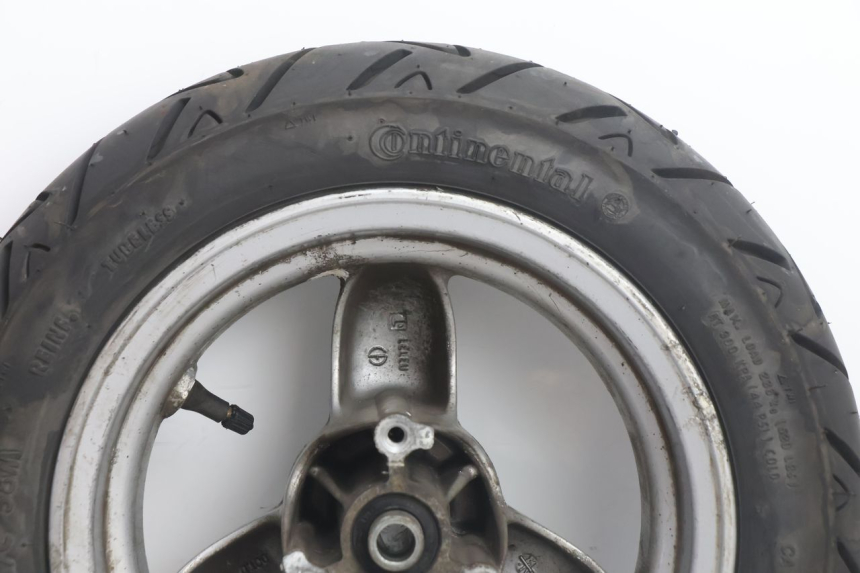 photo de LLANTA DELANTERA Y NEUMÁTICO PEUGEOT VIVACITY 50 (1998 - 2003) - Detalles de los puntos de fijación