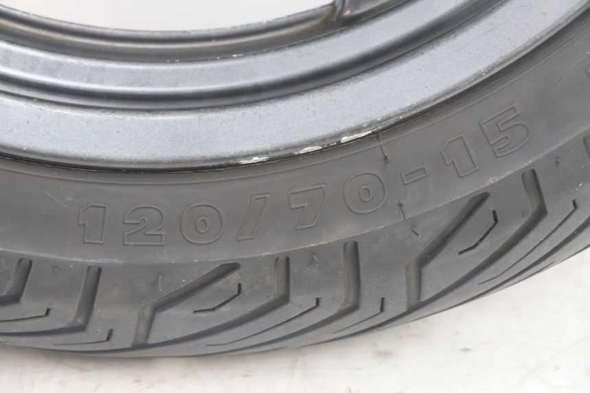 photo de LLANTA DELANTERA Y NEUMÁTICO YAMAHA X-MAX XMAX 125 (2010 - 2013) - Zoom calidad de ocasión