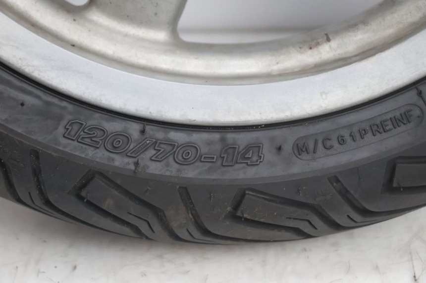 photo de LLANTA DELANTERA Y NEUMÁTICO PIAGGIO X8 STREET 125 (2006 - 2007) - Ángulo de visión alternativo