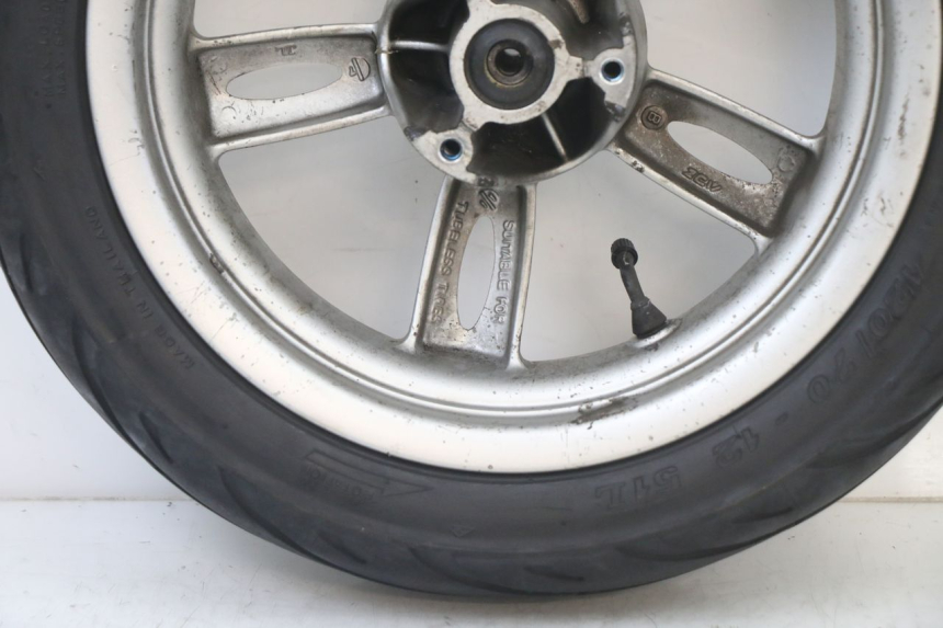 photo de LLANTA DELANTERA Y NEUMÁTICO YAMAHA NEOS NEO'S 4T 50 (2008 - 2016) - Recambio usado revisado