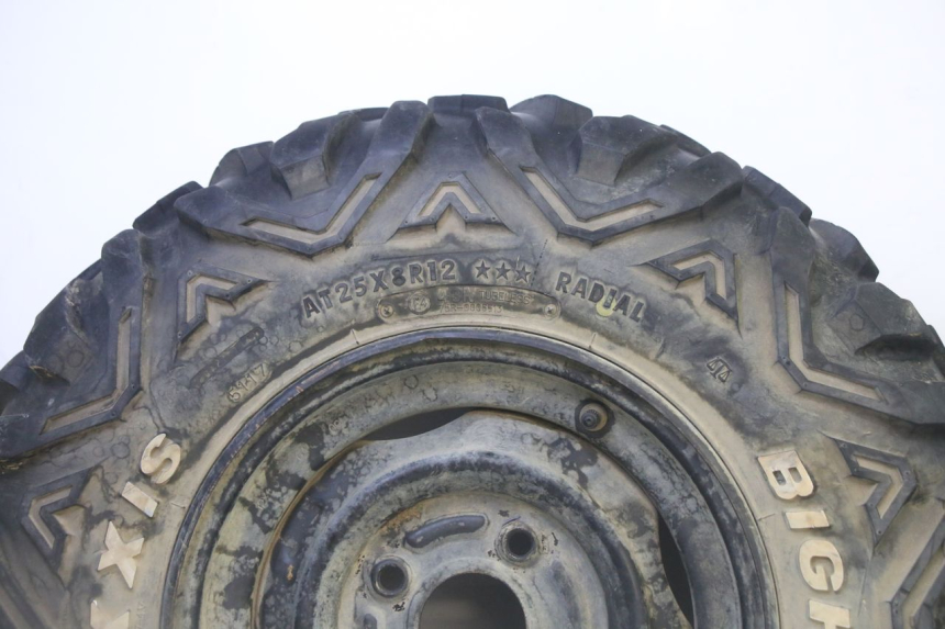 photo de LLANTA DELANTERA Y NEUMÁTICO YAMAHA YFM GRIZZLY 550 (2008 - 2015) - Zoom estado de uso