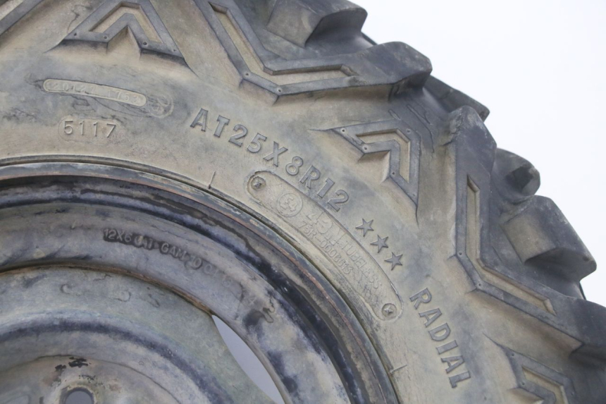 photo de LLANTA DELANTERA Y NEUMÁTICO YAMAHA YFM GRIZZLY 550 (2008 - 2015) - Otra perspectiva