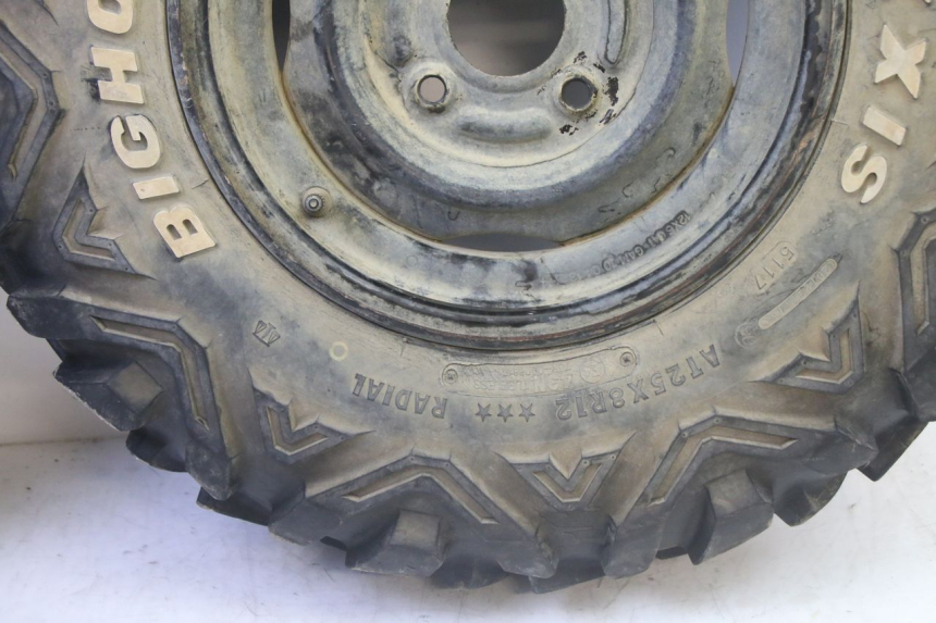 photo de LLANTA DELANTERA Y NEUMÁTICO YAMAHA YFM GRIZZLY 550 (2008 - 2015) - Recambio usado revisado