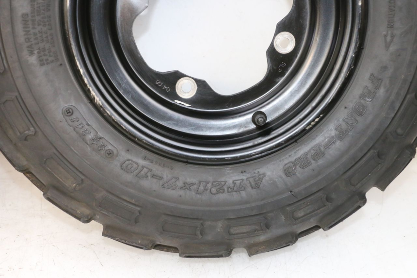 photo de LLANTA DELANTERA Y NEUMÁTICO YAMAHA YFM R RAPTOR 250 (2008 - 2014) - Primer plano de alta resolución
