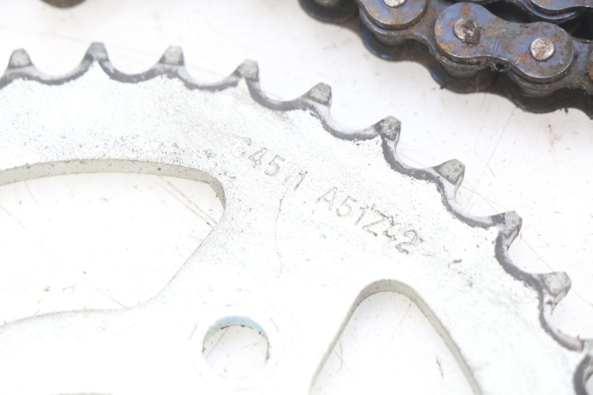 photo de KIT DE CADENA TNT MOTOR CITY 50 (2007 - 2018) - Primer plano técnico