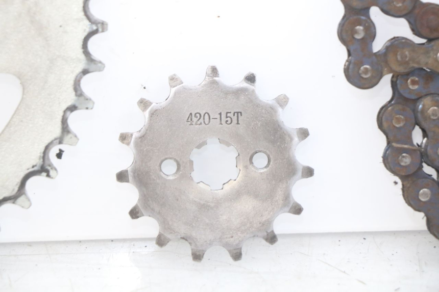 photo de KIT DE CADENA TNT MOTOR CITY 50 (2007 - 2018) - Estado de la superficie y material