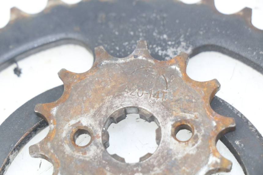 photo de KIT DE CADENA LONCIN DIRT BIKE 125 - Detalle de la pieza