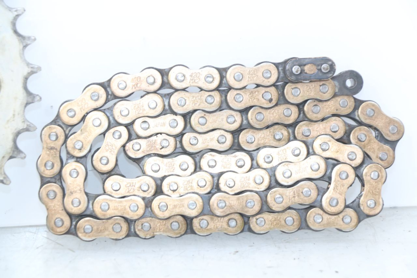 photo de KIT DE CADENA HONDA XR 70 (1997 - 2003) - Detalles de los puntos de fijación