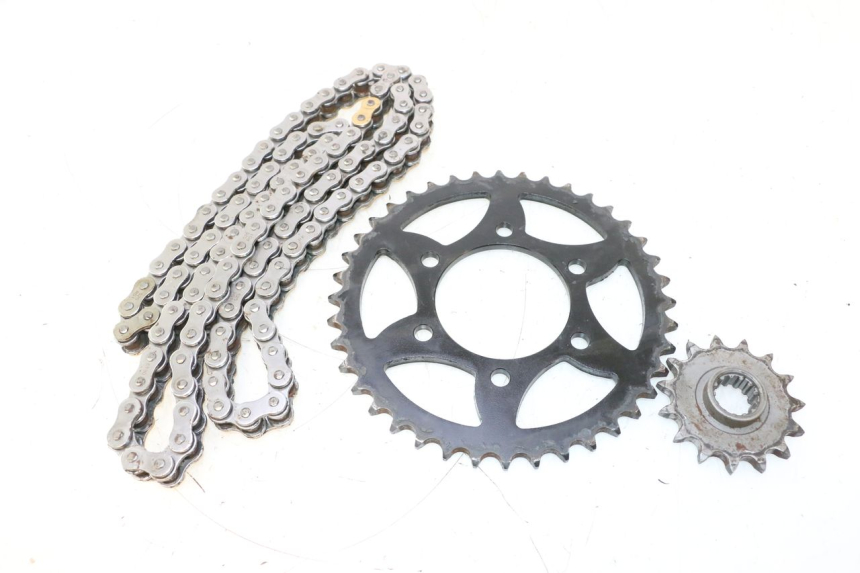 photo de KIT TRANSMISI KAWASAKI ZX-6R ZX6R 600 (2000 - 2002) - Estado de la superficie y material