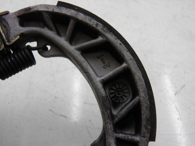 photo de ZAPATAS FRENO PIAGGIO ZIP 2T 50 (2009 - 2019) - Zoom estado de uso