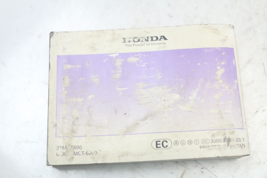 photo de MANUAL DEL USUARIO HONDA FJS SILVERWING SILVER WING 600 (2001 - 2010) - Estado de la superficie y material