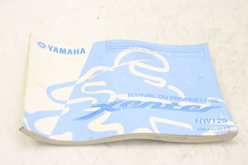 photo de MANUAL DEL USUARIO YAMAHA HW XENTER 125 (2011 - 2017) - Vista principal