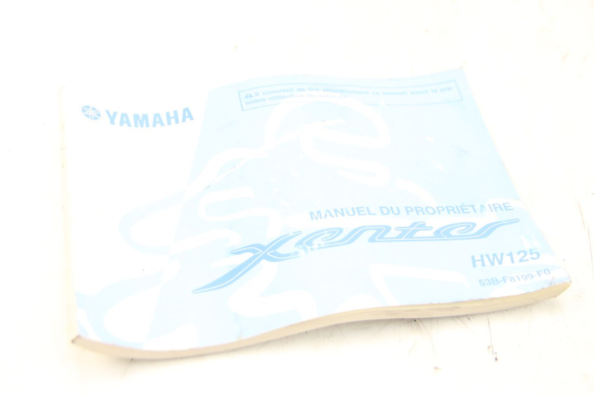 photo de MANUAL DEL USUARIO YAMAHA HW XENTER 125 (2011 - 2017) - Otra perspectiva