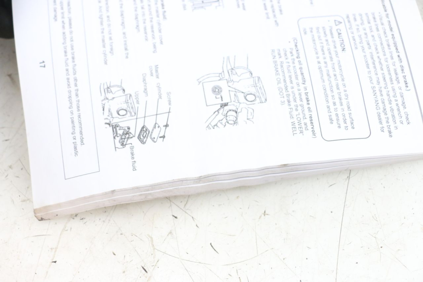 photo de MANUAL DEL USUARIO SYM JET 14 4T 50 (2018 - 2022) - Zoom estado de uso