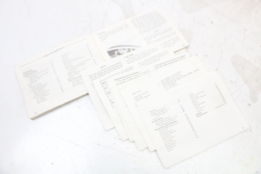 photo de MANUAL DEL USUARIO KAWASAKI GTR 1000 (1994 - 2004) - Detalle de la pieza