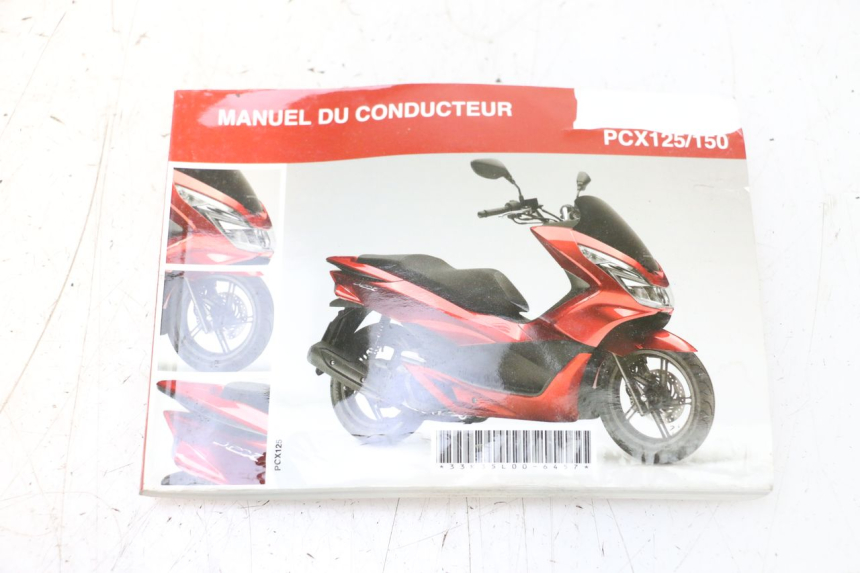 photo de MANUAL DEL USUARIO HONDA PCX (JF57/JF64) 125 (2014 - 2018) - Vista principal