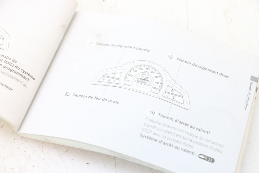 photo de MANUAL DEL USUARIO HONDA PCX (JF57/JF64) 125 (2014 - 2018) - Zoom estado de uso