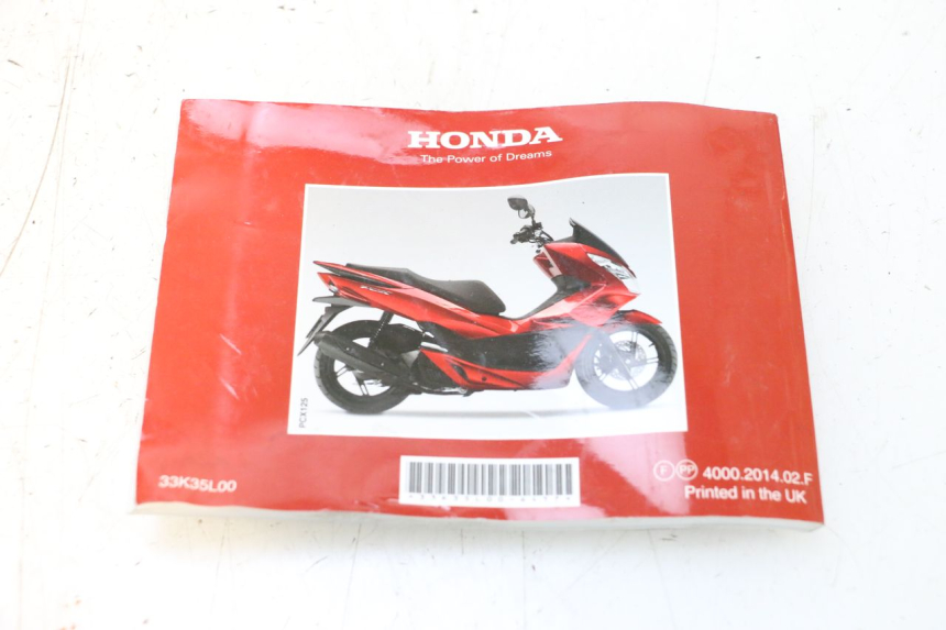 photo de MANUAL DEL USUARIO HONDA PCX (JF57/JF64) 125 (2014 - 2018) - Primer plano técnico