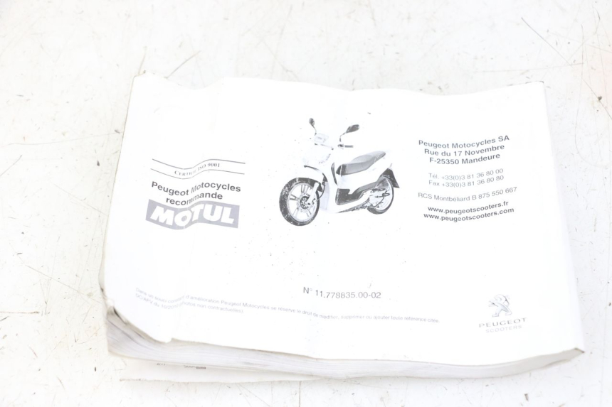 photo de MANUAL DEL USUARIO PEUGEOT TWEET 4T 50 (2014 - 2019) - Vista general del producto