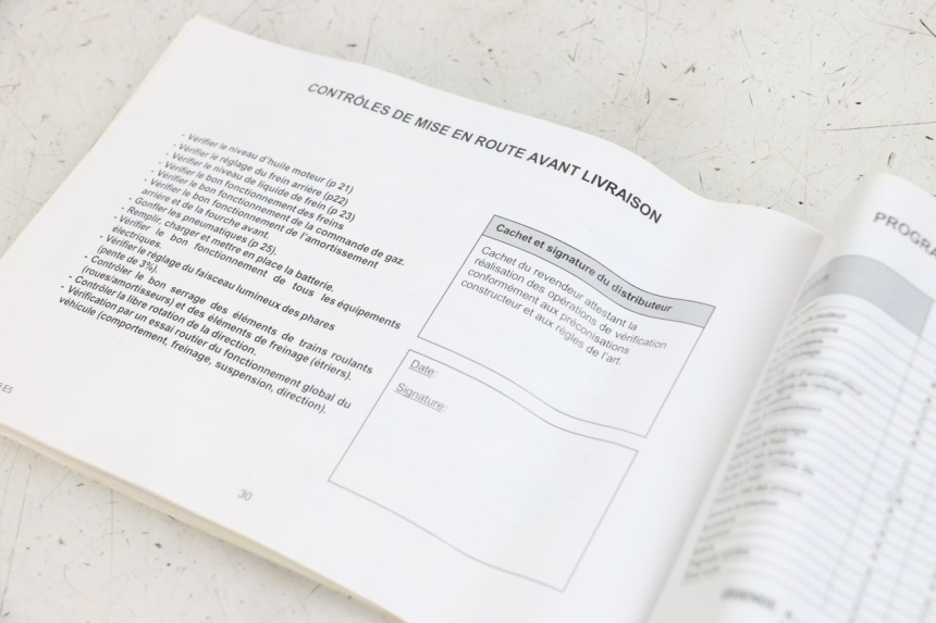 photo de MANUAL DEL USUARIO KYMCO SUPER 8 4T 50 (2021 - 2024) - Detalle de la pieza