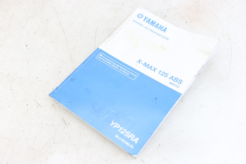 photo de MANUAL DEL USUARIO YAMAHA XMAX X-MAX ABS 125 (2017 - 2020) - Vista principal