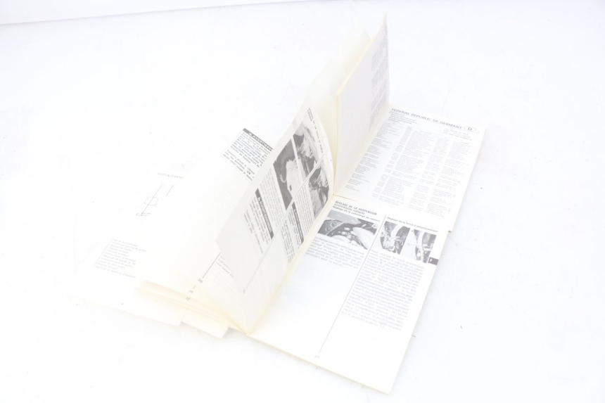 photo de MANUAL DEL USUARIO SUZUKI XF FREEWIND 650 (1997 - 2003) - Zoom estado de uso