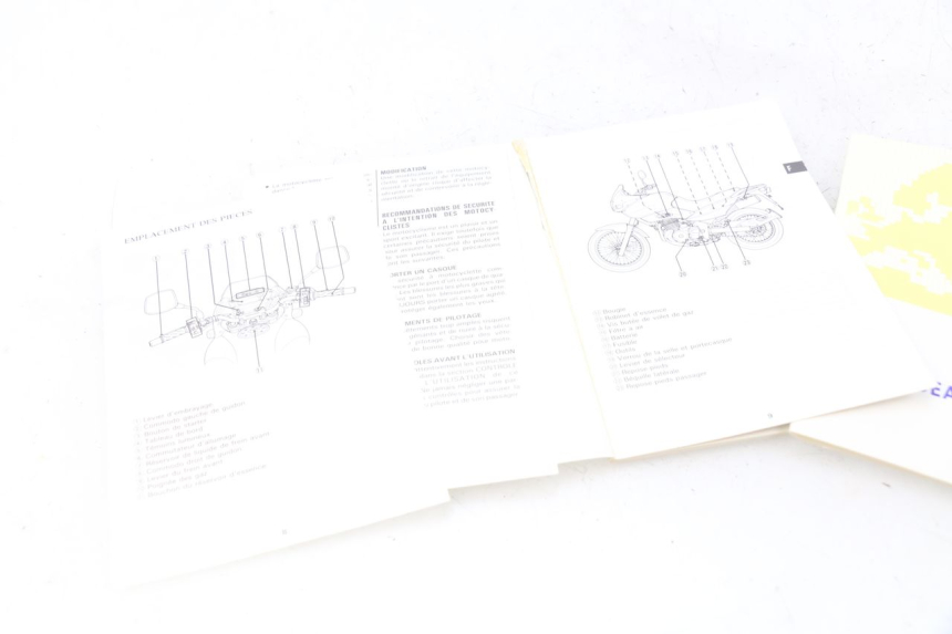 photo de MANUAL DEL USUARIO SUZUKI XF FREEWIND 650 (1997 - 2003) - Primer plano técnico