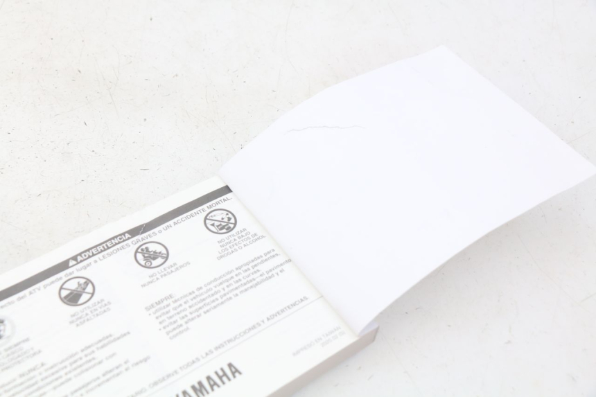 photo de MANUAL DEL USUARIO YAMAHA YFM R RAPTOR 90 (2017 - 2023) - Otra perspectiva