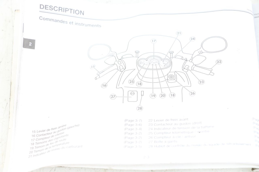 photo de MANUAL DEL USUARIO YAMAHA YP MAJESTY 125 (2002 - 2006) - Otra perspectiva