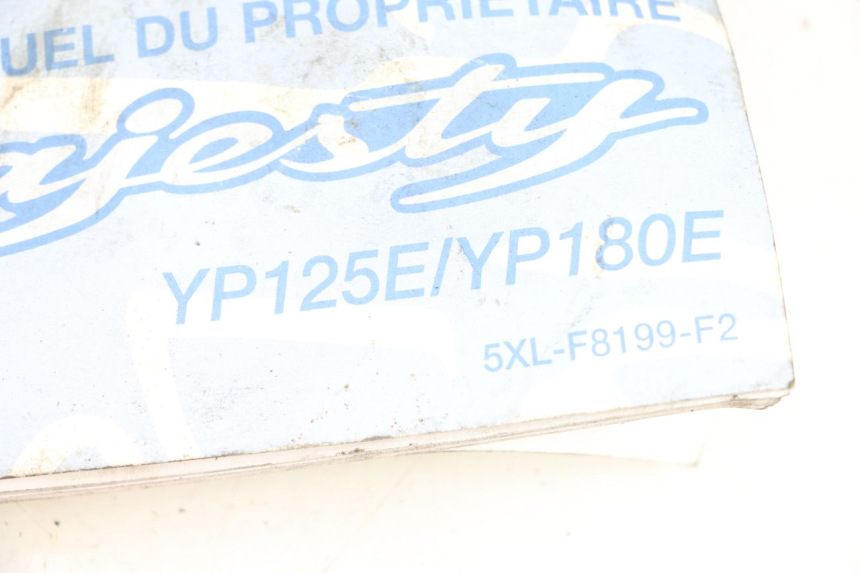 photo de MANUAL DEL USUARIO YAMAHA YP MAJESTY 125 (2002 - 2006) - Detalles de los puntos de fijación